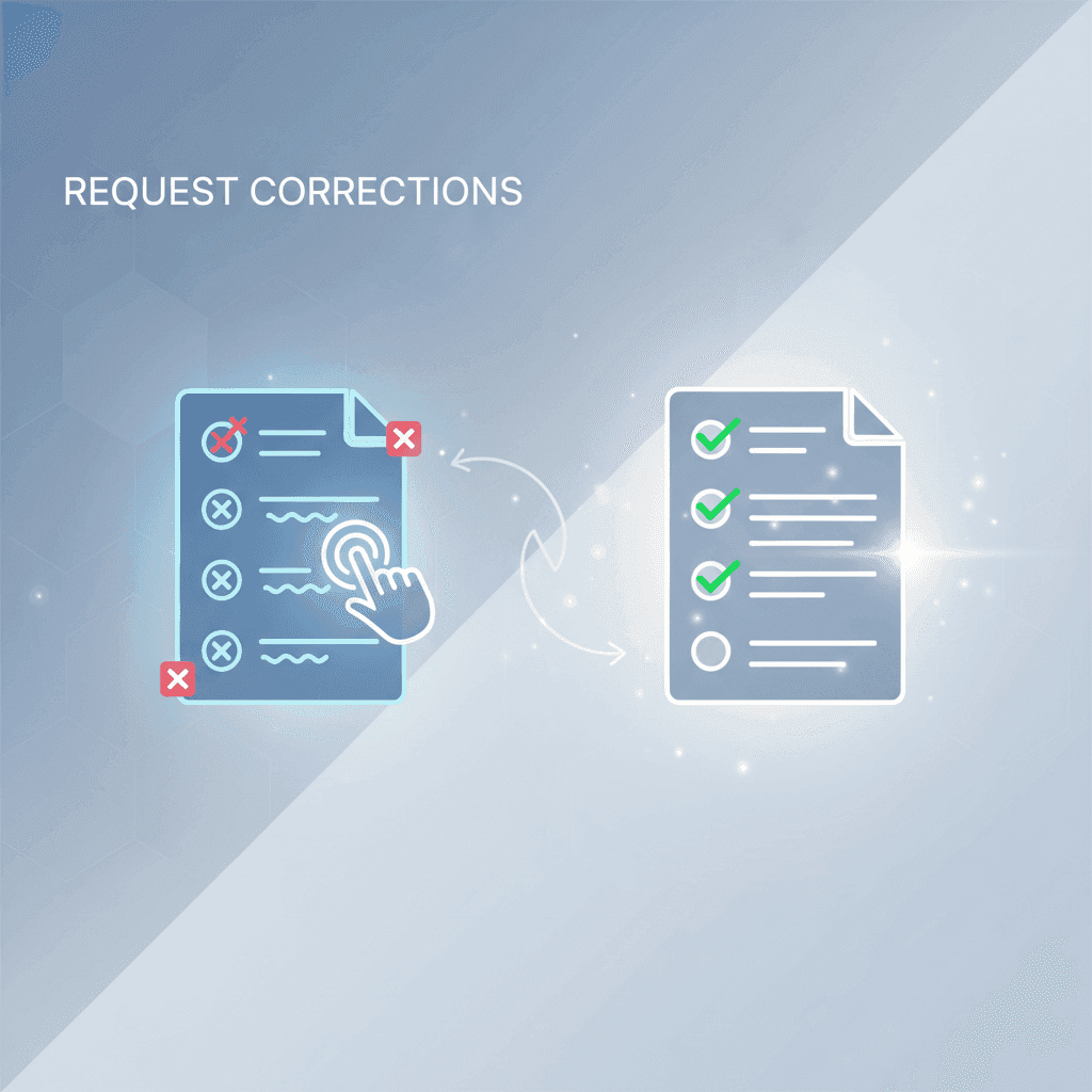 Request Corrections